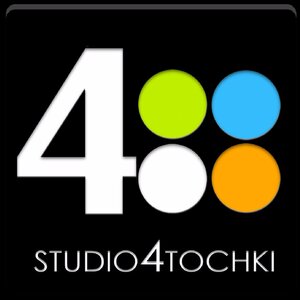 Логотип Студия 4 точки
