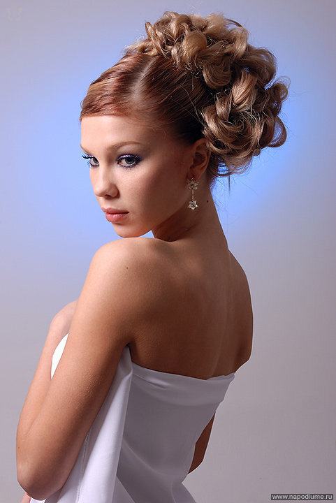 Съемка для салона красоты Визард-студио, модель Елена.2008 г.