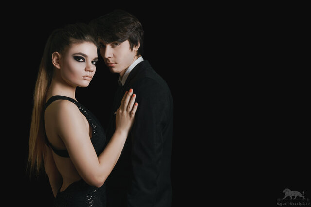 Результаты фотосессии в стиле Armani code