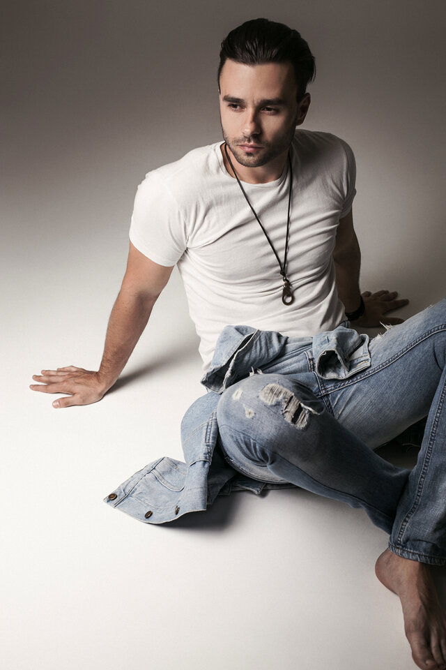 Jeans, Sitting, Cool, Male, Denim, Leg, Model, Fashion, Arm