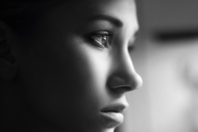 Self, Selfportrait, Kerrymoore, Bw, чёрно белое