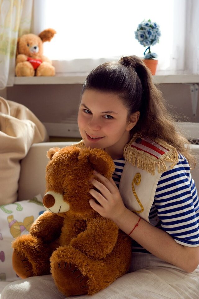 Модель.
