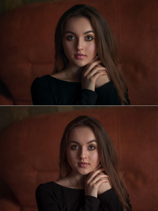 ретушь, фото
