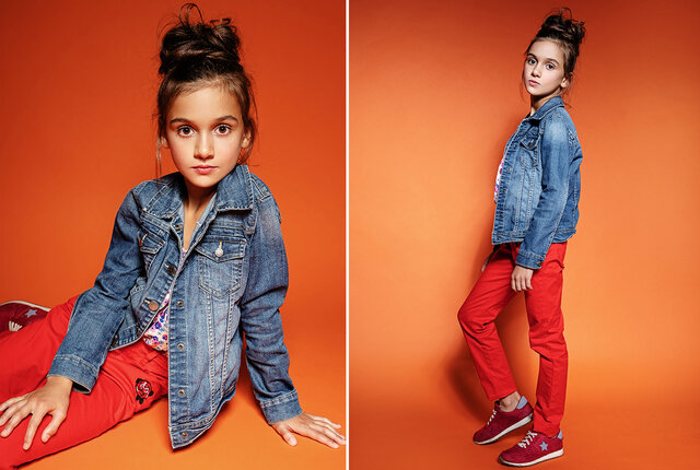 Denim, Jeans, Clothing, Fashion model, Fashion, Child model, Textile, Footwear, Outerwear, Fashion design