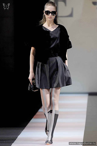 показ Армани,fashion week