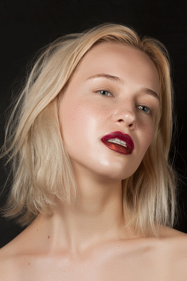 Face, Lip, Blond, Chin, Eyebrow, Hairstyle, Beauty