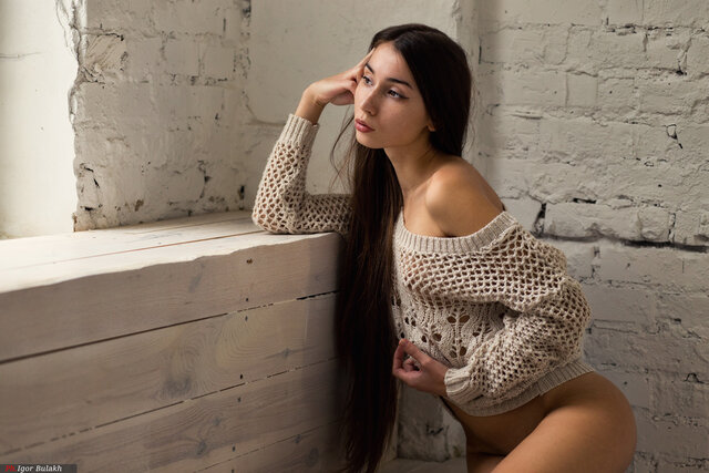 Model, студия, ню, портрет, портфолио