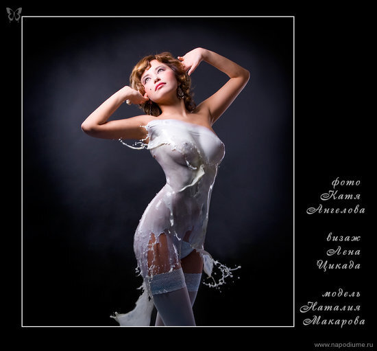 по мотивам фотопроекта Молоко Андрея Разумовского