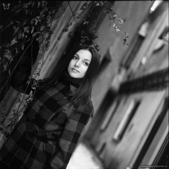 портрет,  Katherine Levshova,  зима,  Test Shoot