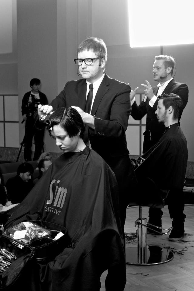 мастер-класс Mazella&Palmer для myhairdressers.com