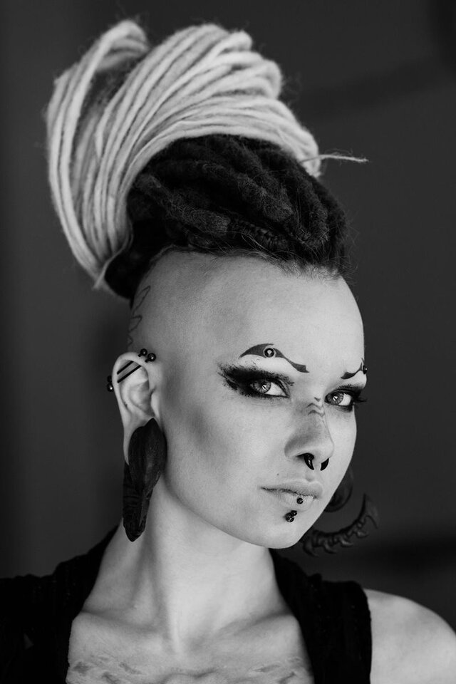 BlackWhite Portrait