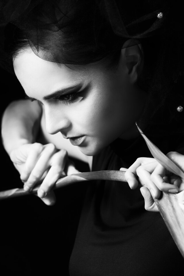 портрет, Model, рената, крон