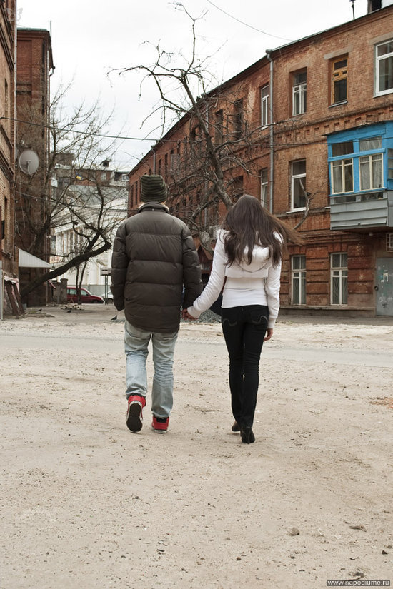 город, любовь, девушка, парень
