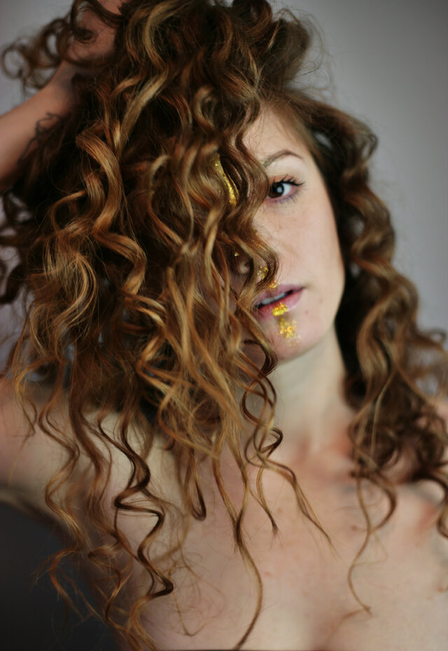 Ringlet, Hairstyle, Face, Brown hair, Long hair, Blond, Hair coloring, Chin, Beauty