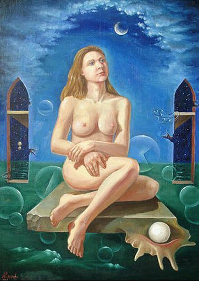 "Венера Полночная" (х/м 50х70 см, 2006)