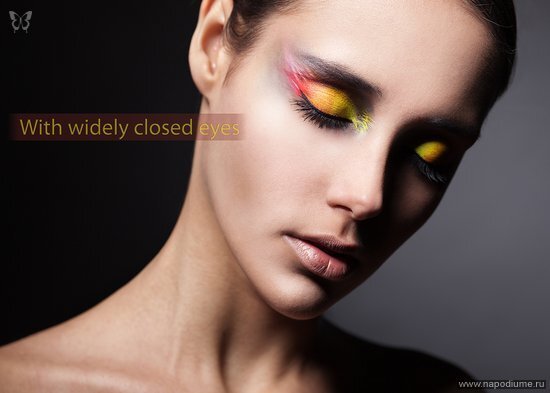 With,  Widely,  Closed,  Eyes