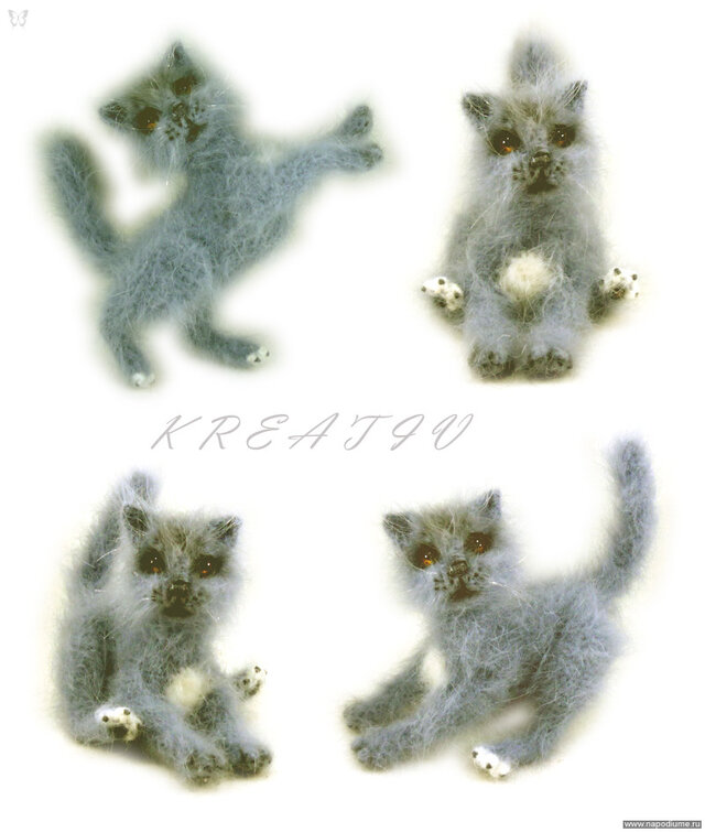 Голубая кошка.