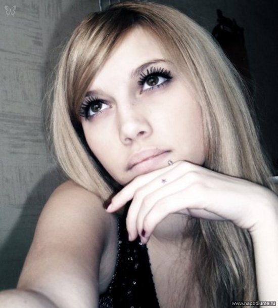 ♥ресницы свои)