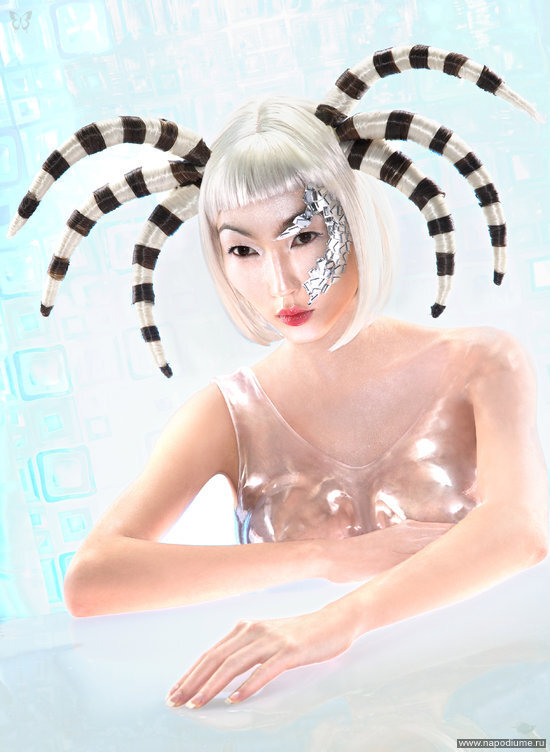 портрет,  Fashion, Hairdressing, журнал Долорес, прически