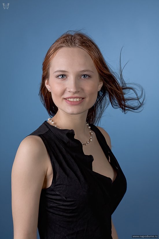 модель,  Наташа,   портрет
