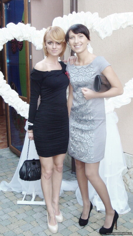 black dress