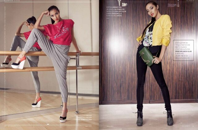 Fashion Story для журнала Rabbit