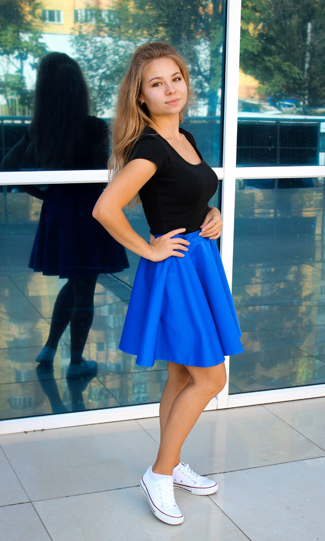 blue