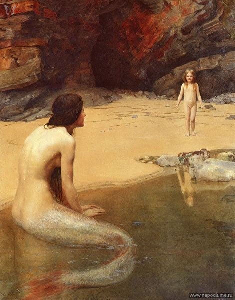 John Collier,  LAND BABY, 1909