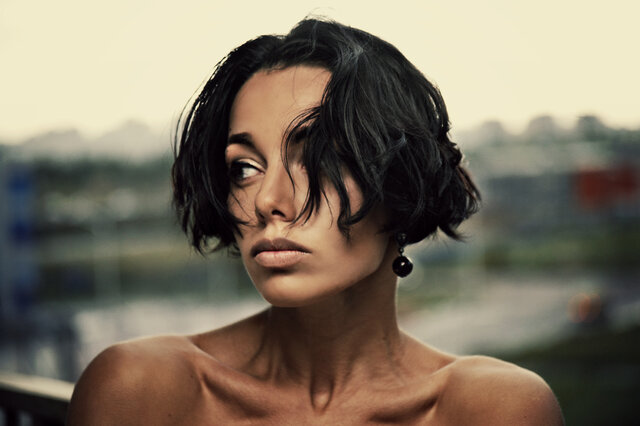 Face, Hairstyle, Beauty, Eyebrow, Black hair, Chin, Lip