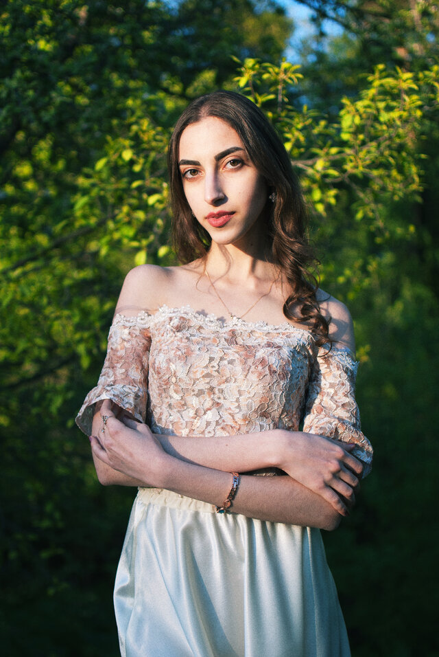 Clothing, Lady, Green, Dress, Beauty, Shoulder