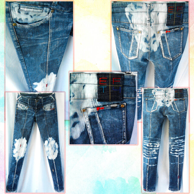 Tuning, Джинсы, Jeans, Измененные джинсы
