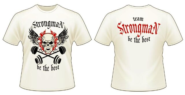 Принт для магазина Strongman