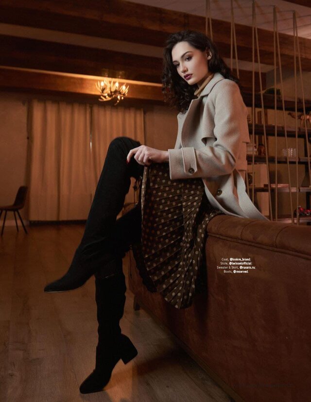 Мария Михалкова-Кончаловская | Журнал Elegant (CA, USA) | Февраль 2021