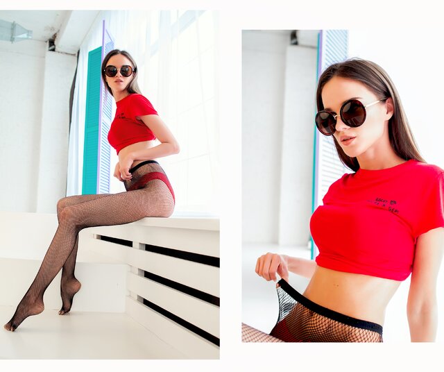 Lady in red (девушка в красном)
