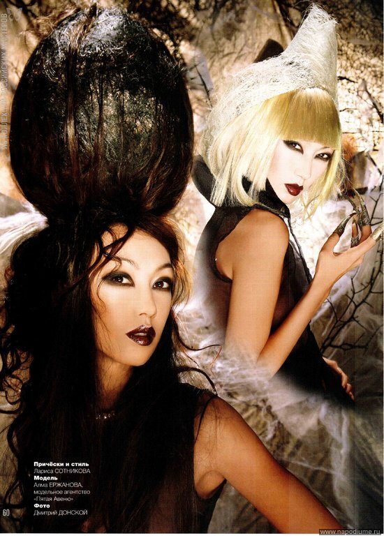 портрет,  Fashion, Hairdressing, журнал Долорес,  прически