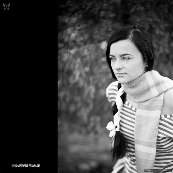 черно белое,  портрет,  Models
