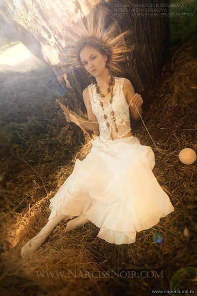 NARCISS NOIR Look-Book, "Provence" line. Дизайн,стиль,одежда,аксессуары,макияж,прически - Анастасия Поддубная (NARCISS NOIR Design) Фото - Арсен Стахов,Сергей Пилецкий.