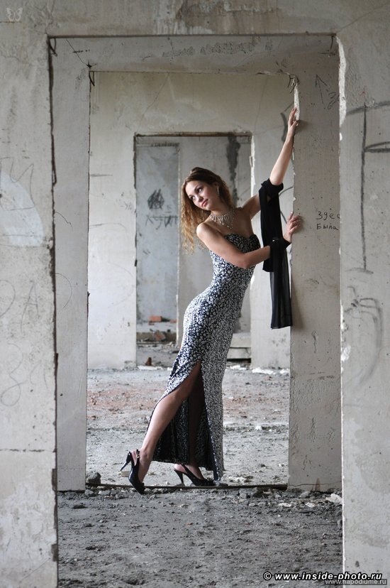 Fashion,  портрет,  заброшка