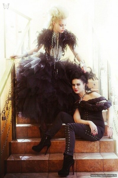 Реклама студии Анжелы Васильевой для журнала ЖАРА май 2011 Style: Angela Vasilyeva 