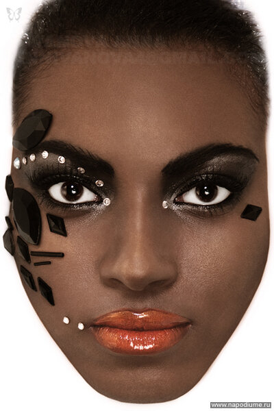 Photo: Ivanova Anna  Make-up: Alena Nikulina http://vkontakte.ru/alena_nikulina  Model: Мариэлла Бамбара http://vkontakte.ru/id85439852