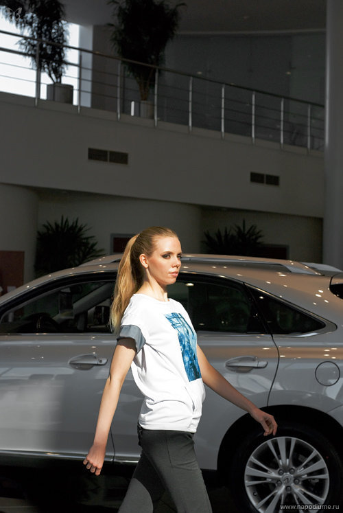 Показ марки Ofaria в рамках Lexus Weekend