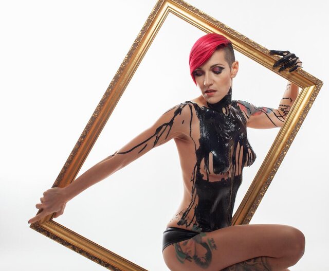 Latex beauty 