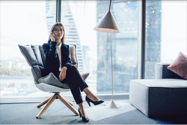 Sitting, Furniture, Chair, Interior design, White-collar worker, Room, Businessperson, Office chair, Desk, Comfort