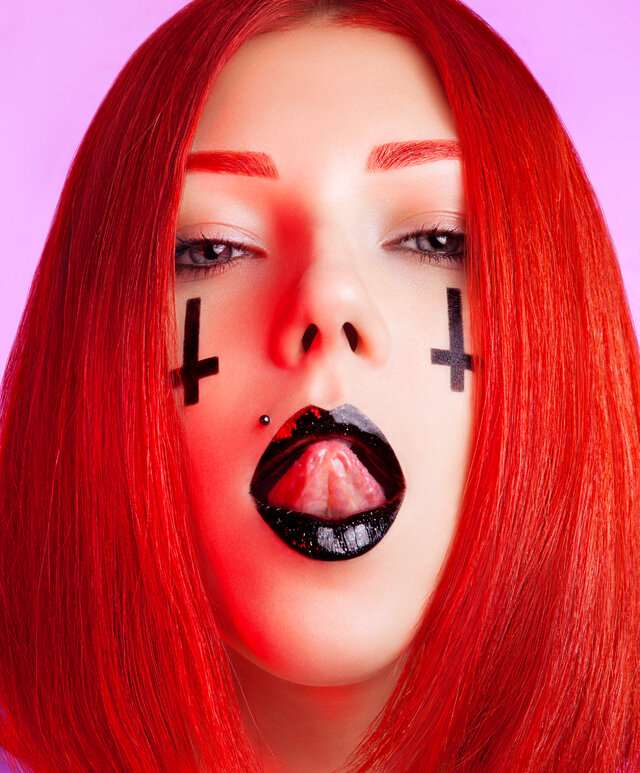 red