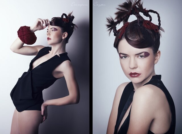 MUA: Анастасия Донская; фотограф: Екатерина Сказка