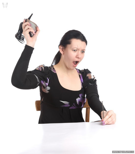 Attractive,  Background,  Beautiful,  Emotion,  Expression,  Female,  Girls,  Lifestyle,  Party,  People,  Portrait,  White,  Women,  Young,  Look,  Shoe,  Amusement,  Fun,  Hammer,  Nail,  Occupation,  Pursuit,  Studio Shot,  White Background,  Indignation