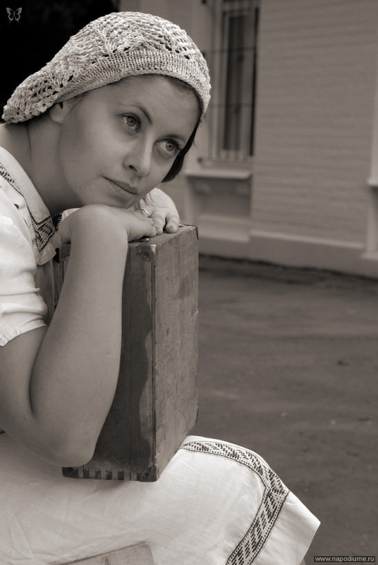 Vintage, Portrait, Fashion