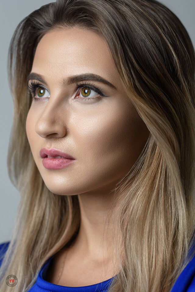 Photo, Portrait, Studio, Girl, Sexy, Beautiful, Gentle, Young, Trendy, Blonde