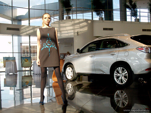 Показ марки Ofaria в рамках Lexus Weekend