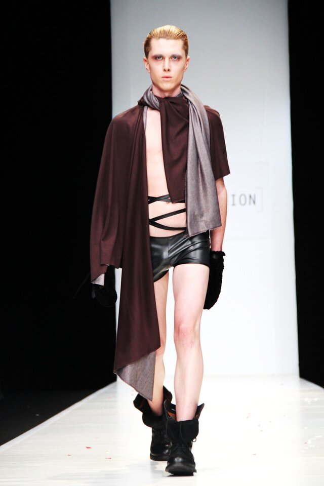 Гера Скандал \ Gera Skandal  показ CONTRFASHION в рамках Mercedes-Benz Fashion Week Russia  сезон Осень-Зима/2012-2013